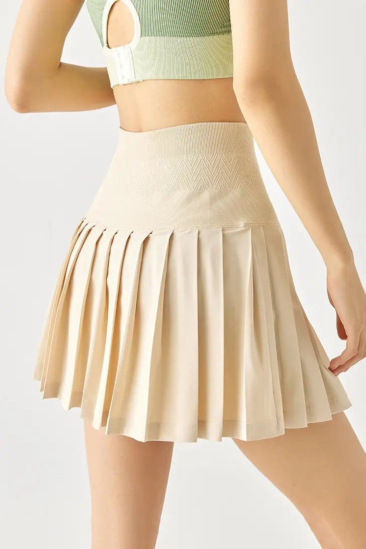 Athletic Pleated Tennis Skirt